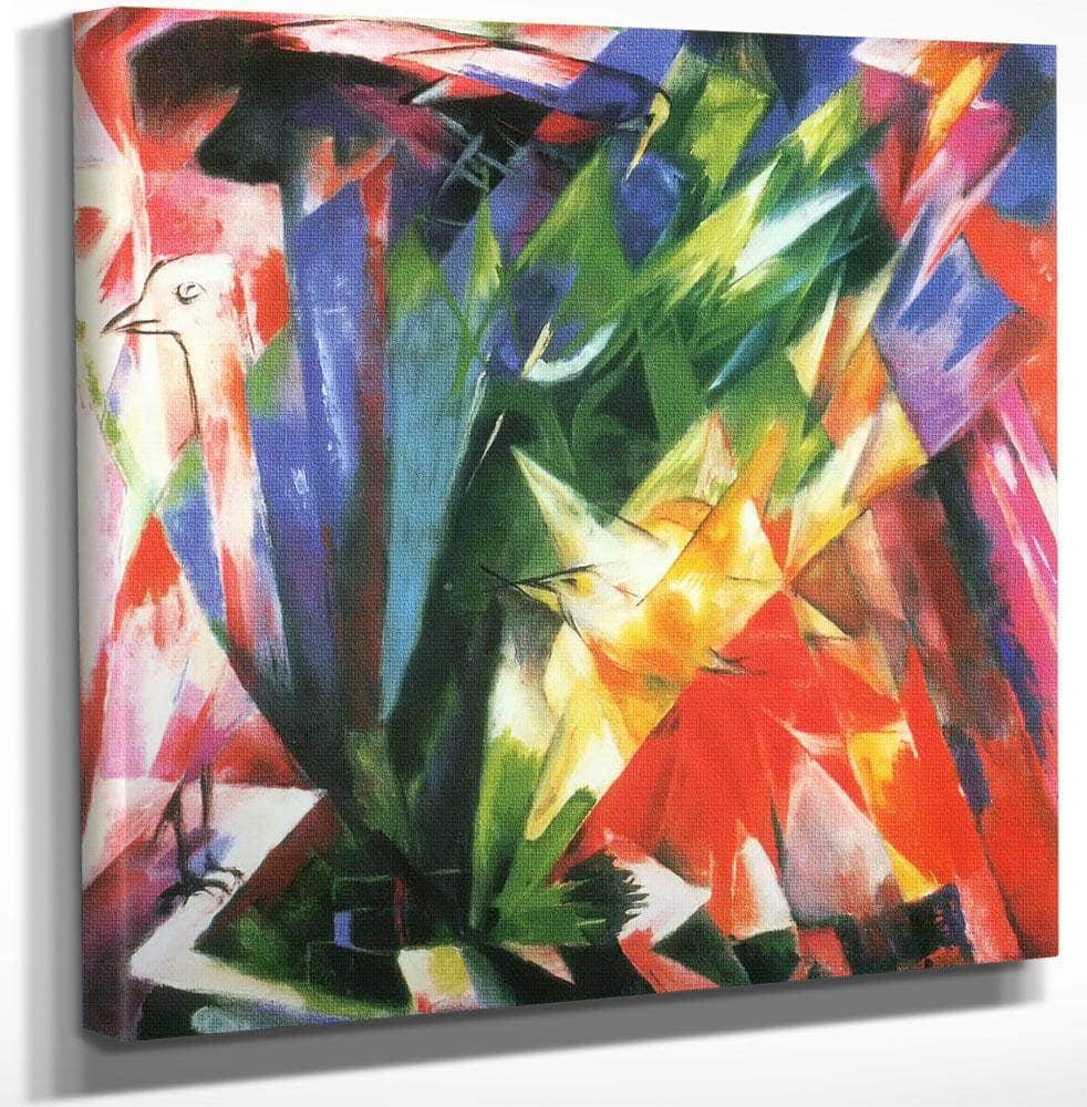 The Birds By Franz Marc Fine Art Print