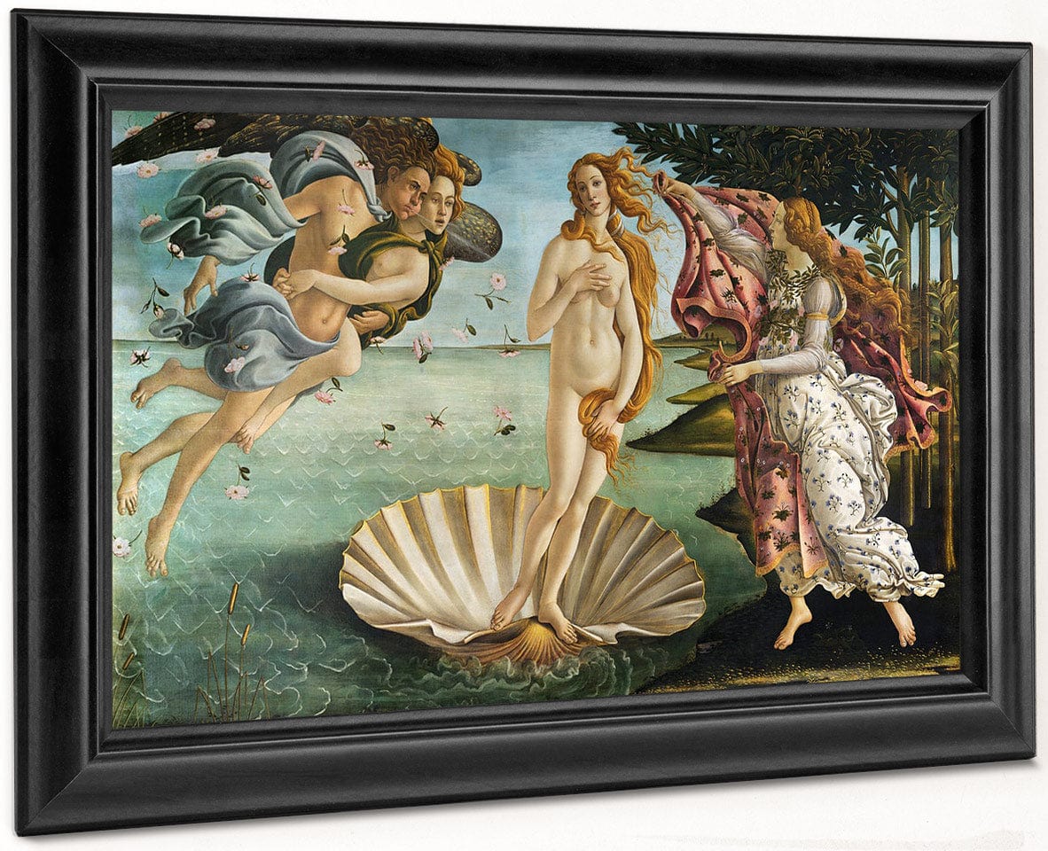 The Birth Of Venus 1485 By Sandro Botticelli Fine Art Print