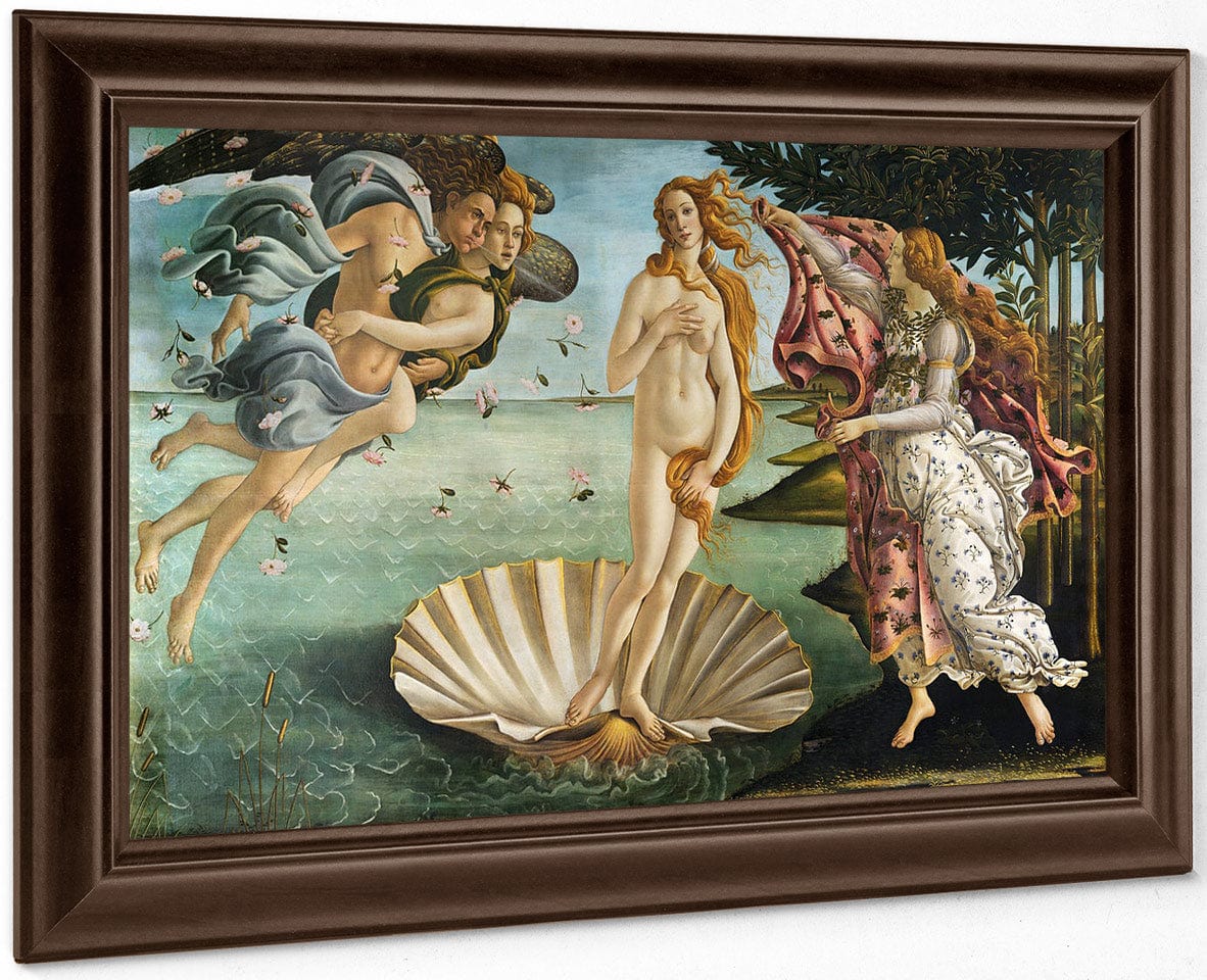 The Birth Of Venus 1485 By Sandro Botticelli Fine Art Print