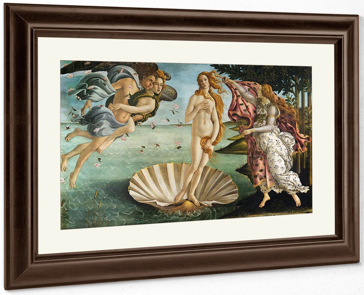 The Birth Of Venus 1485 By Sandro Botticelli Fine Art Print