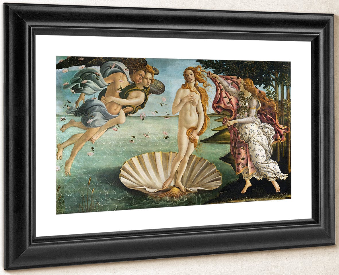 The Birth Of Venus 1485 By Sandro Botticelli Fine Art Print