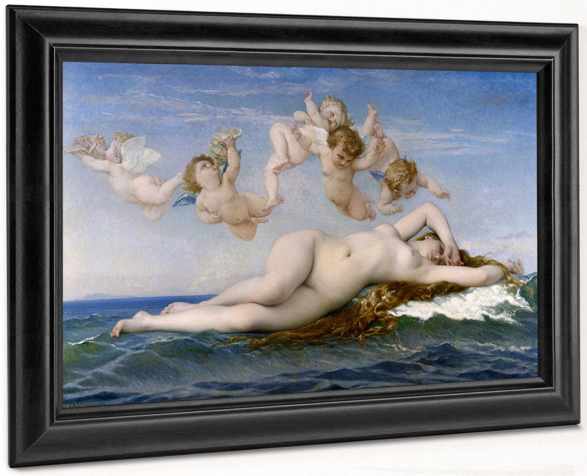 The Birth Of Venus 1863 By Alexandre Cabanel Fine Art Print