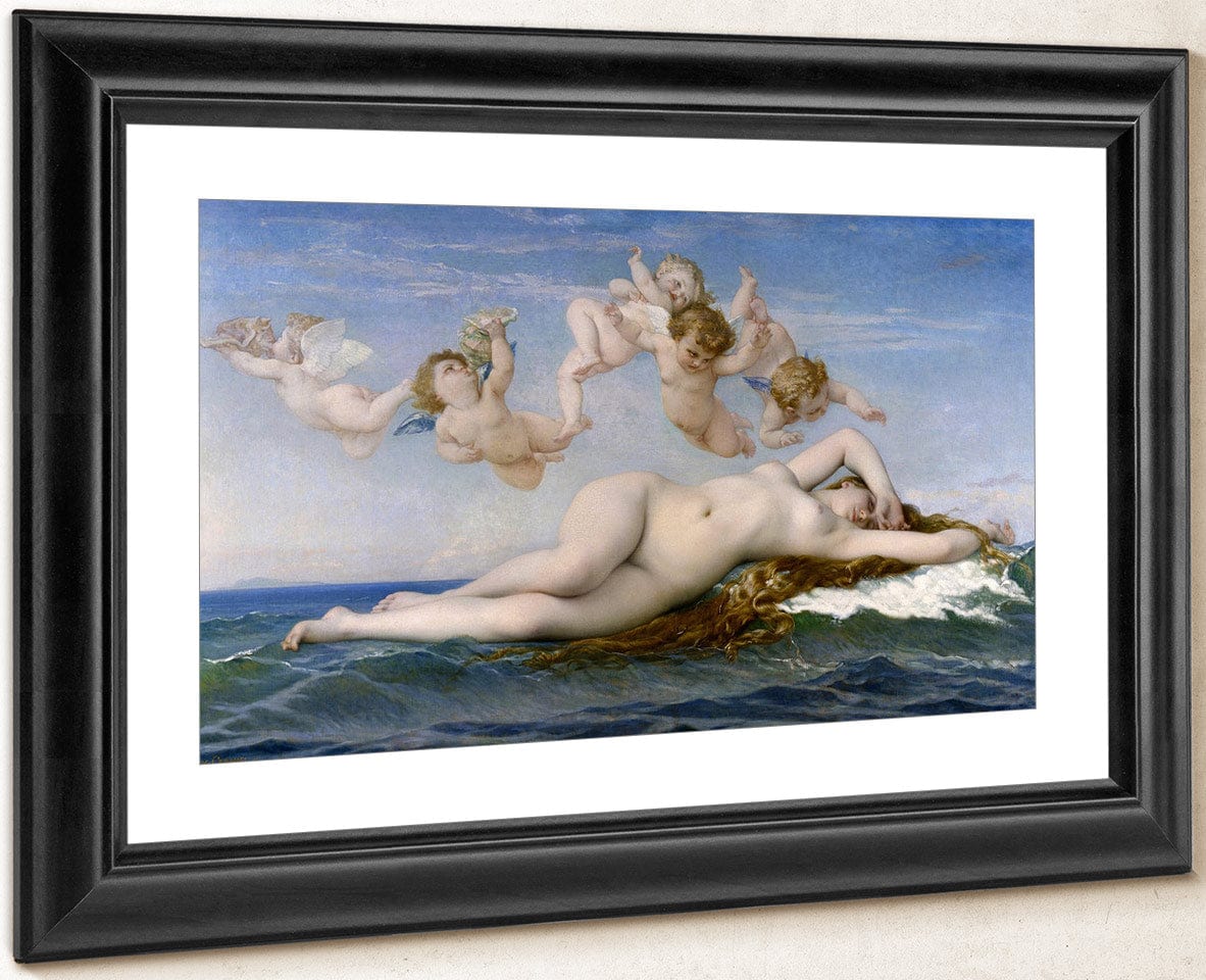 The Birth Of Venus 1863 By Alexandre Cabanel Fine Art Print