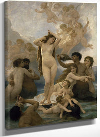 The Birth Of Venus, 1879 By William Adolphe Bouguereau Fine Art Print