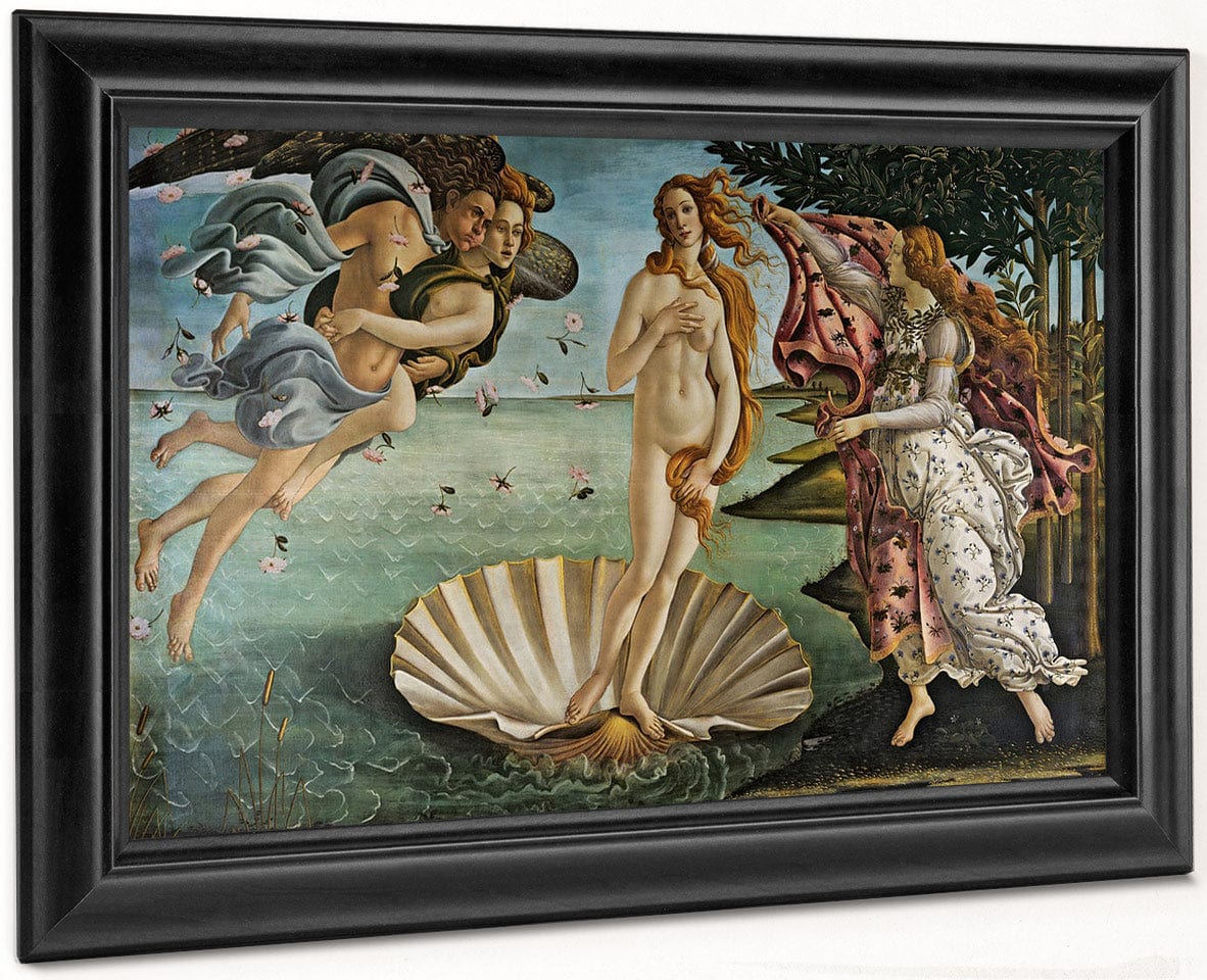 The Birth Of Venus By Sandro Botticelli Fine Art Print