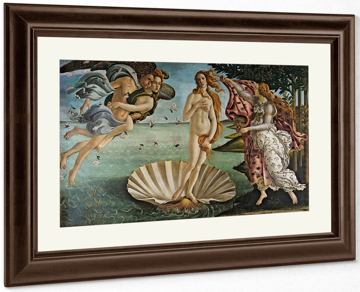 The Birth Of Venus By Sandro Botticelli Fine Art Print