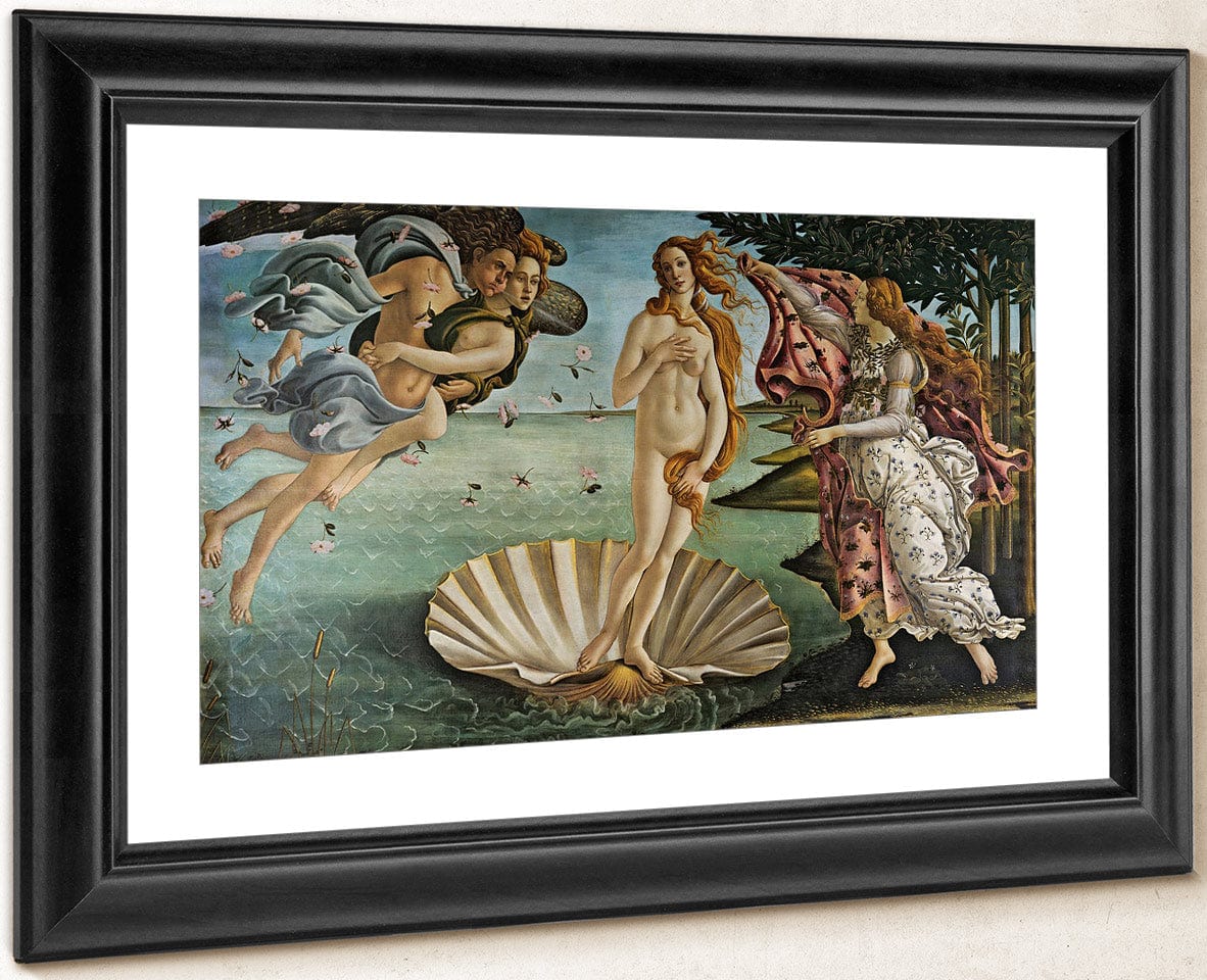 The Birth Of Venus By Sandro Botticelli Fine Art Print