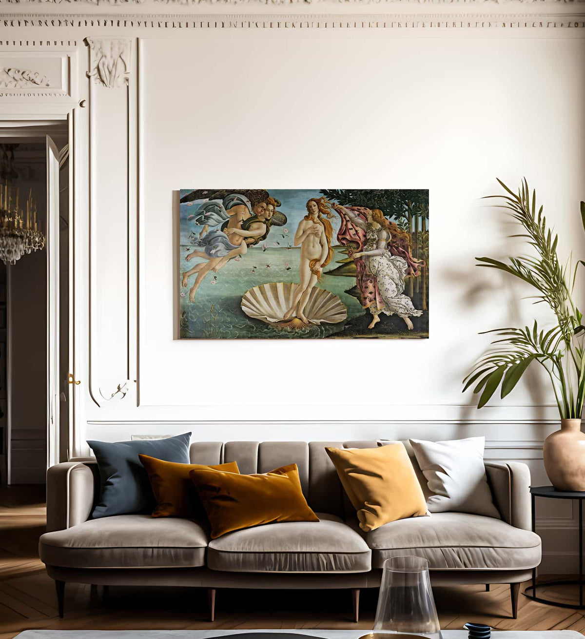 The Birth Of Venus By Sandro Botticelli Fine Art Print