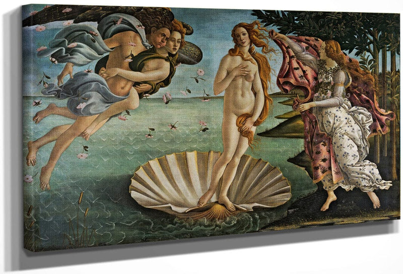 The Birth Of Venus By Sandro Botticelli Fine Art Print