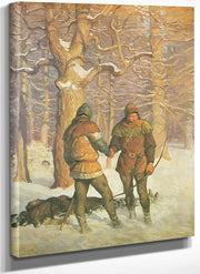 The Black Arrow Flieth Nevermore By NC Wyeth Fine Art Print