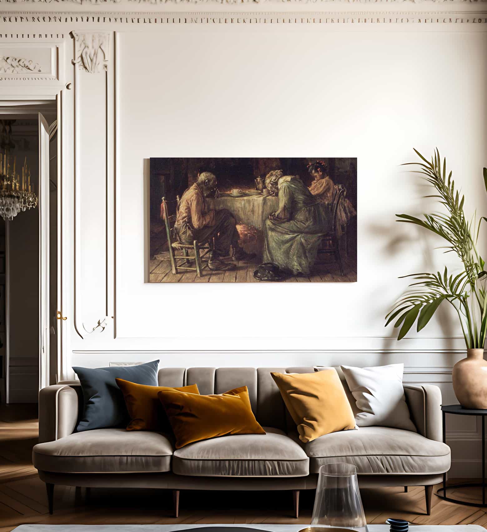 The Blessing By Harry Roseland Fine Art Print