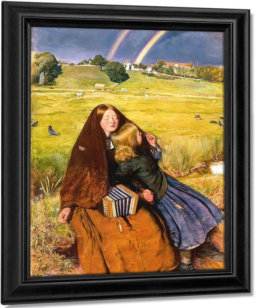 The Blind Girl By Joh Everett Millais Fine Art Print