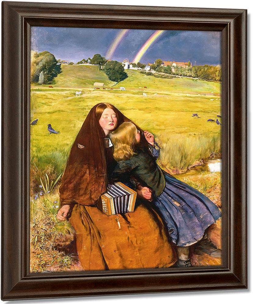 The Blind Girl By Joh Everett Millais Fine Art Print