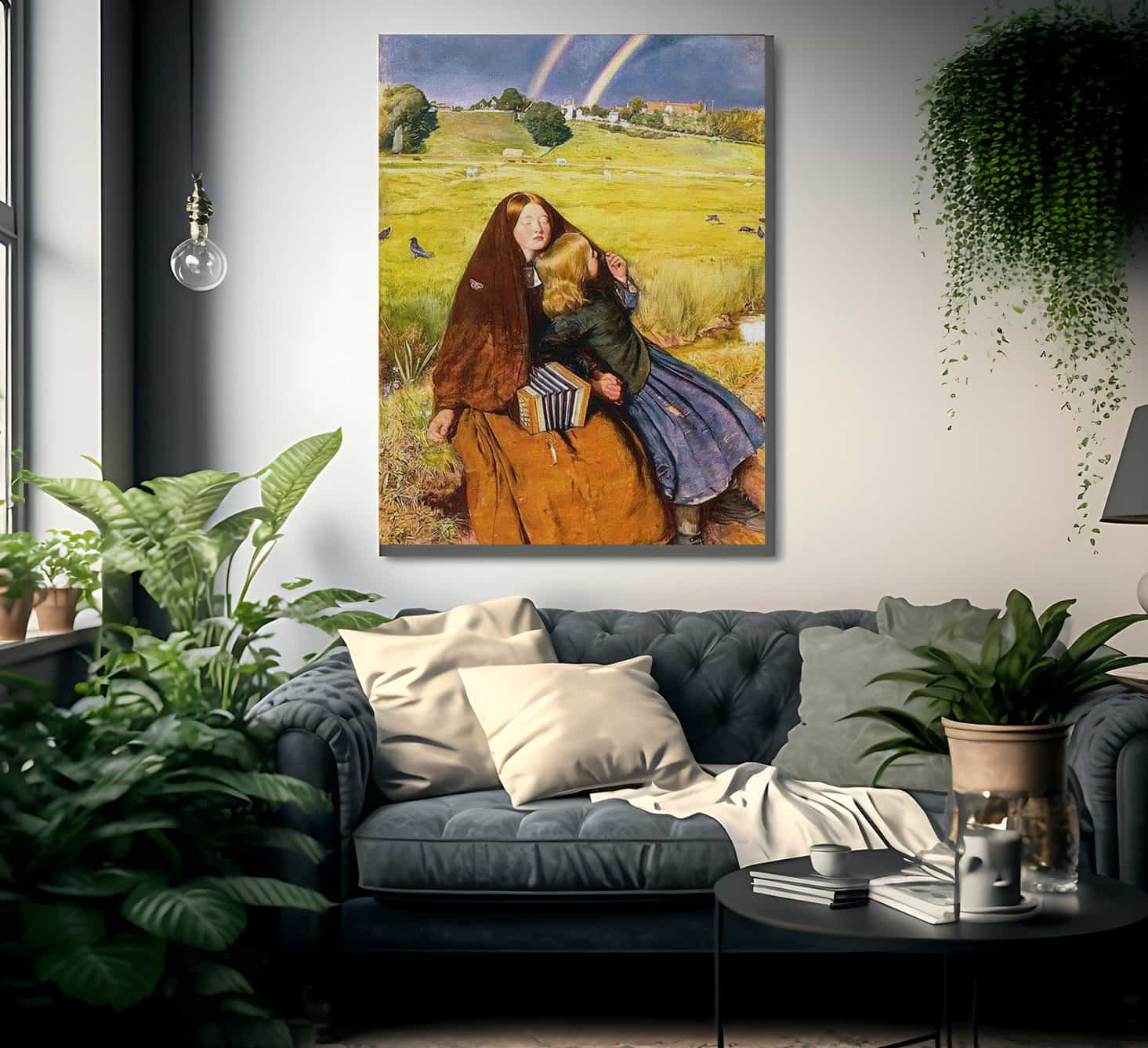 The Blind Girl By Joh Everett Millais Fine Art Print
