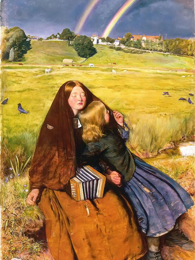 The Blind Girl By Joh Everett Millais Fine Art Print