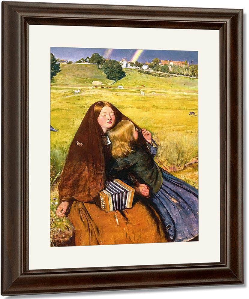 The Blind Girl By Joh Everett Millais Fine Art Print