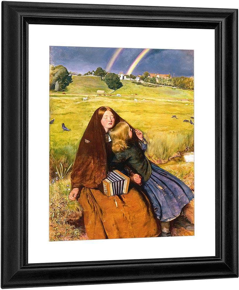 The Blind Girl By Joh Everett Millais Fine Art Print