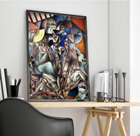 The Blue Bird Painting Jean Metzinger Canvas Art Fine Art Print