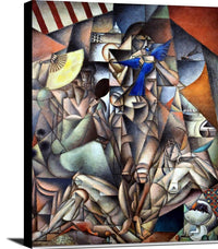 The Blue Bird Painting Jean Metzinger Canvas Art Fine Art Print