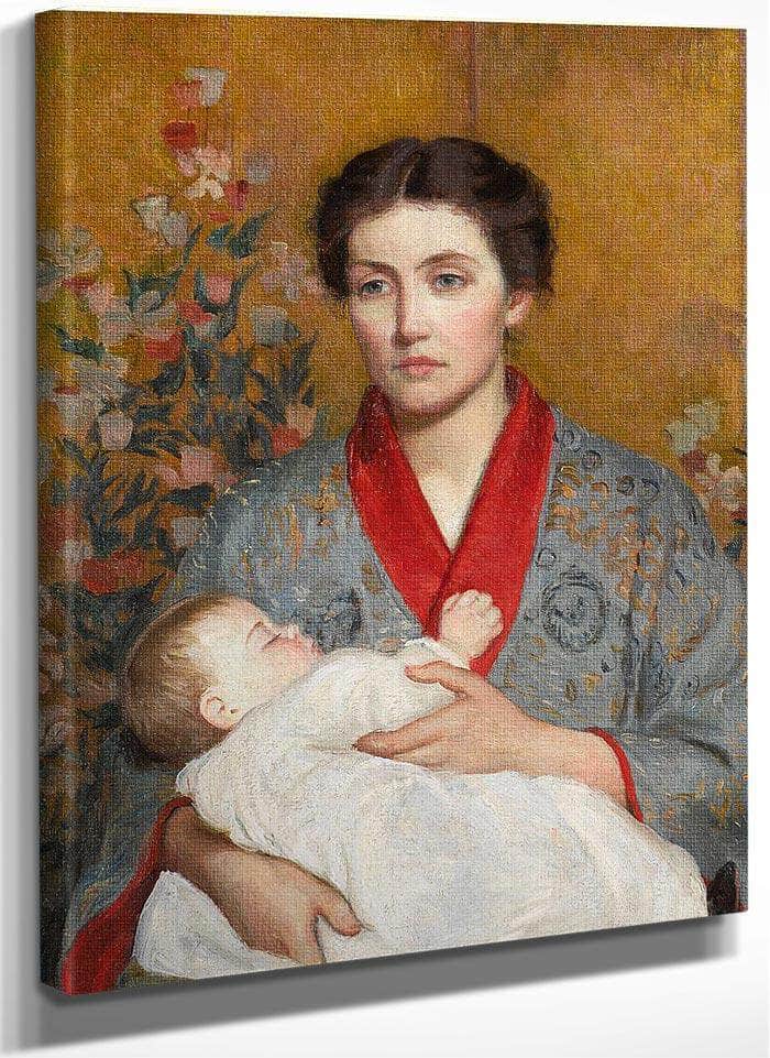 The Blue Kimono By Lilla Cabot Perry Fine Art Print