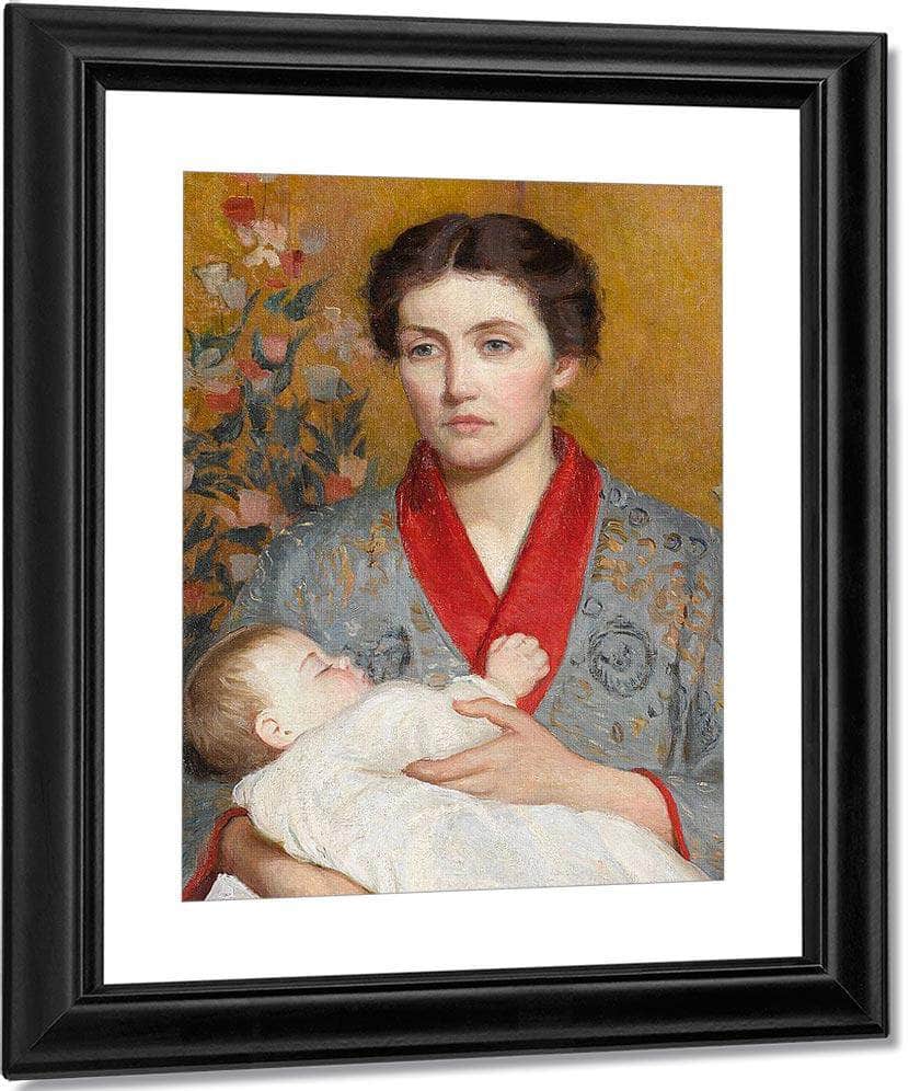 The Blue Kimono By Lilla Cabot Perry Fine Art Print