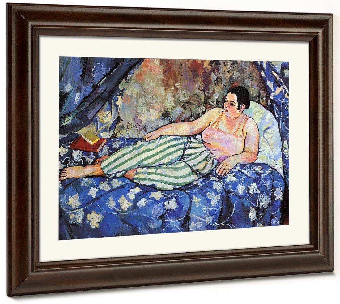 The Blue Room 1923 By Suzanne Valadon Fine Art Print
