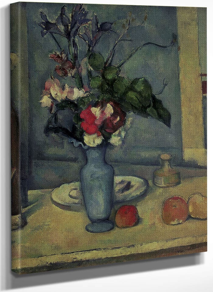 The Blue Vase 1 By Paul Cezanne Fine Art Print
