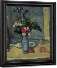 The Blue Vase By Paul Cezanne Fine Art Print