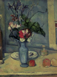 The Blue Vase By Paul Cezanne Fine Art Print