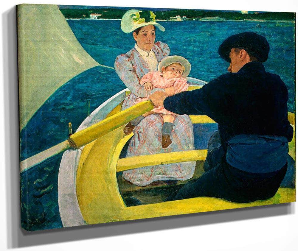 The Boating Party By Cassatt Mary Fine Art Print