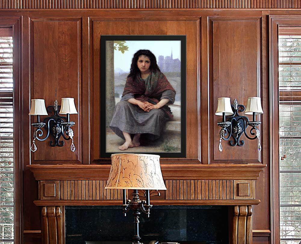The Bohemian Painting William Adolphe Bouguereau Canvas Art Fine Art Print