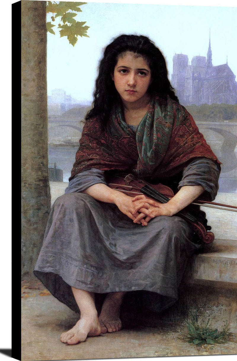 The Bohemian Painting William Adolphe Bouguereau Canvas Art Fine Art Print