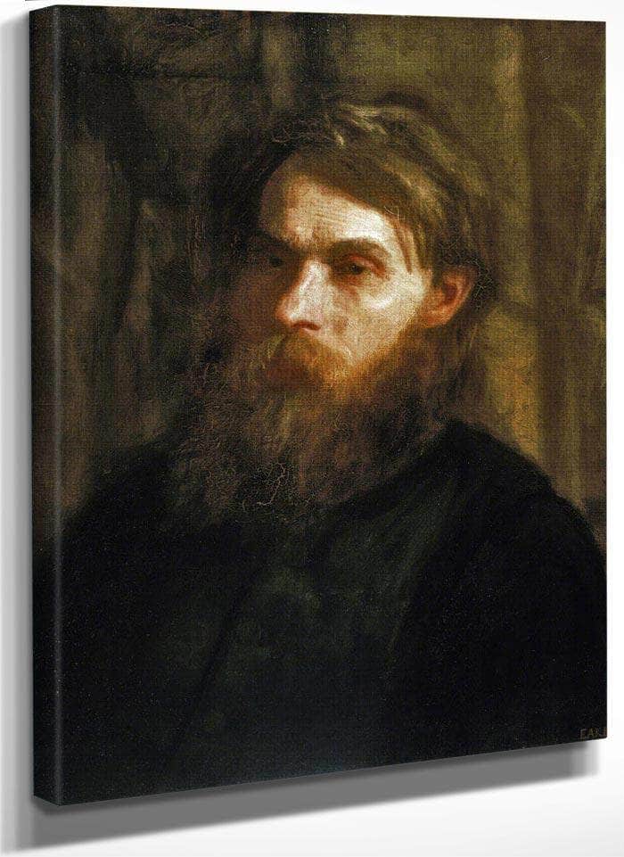 The Bohemian (Portrait Of Franklin Louis Schenk) By  Thomas Eakins Fine Art Print