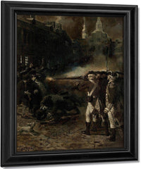 The Boston Massacre By Francis Luis Mora Fine Art Print