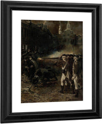 The Boston Massacre By Francis Luis Mora Fine Art Print