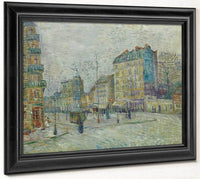 The Boulevard De Clichy Paris (El Bulevar De Clichy Paris) By Vincent Van Gogh Fine Art Print