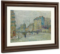 The Boulevard De Clichy Paris (El Bulevar De Clichy Paris) By Vincent Van Gogh Fine Art Print