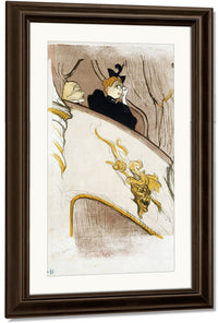 The Box At The Mascaron Dore By Henri Marie Raymond De Toulouse Lautrec Monfa Fine Art Print