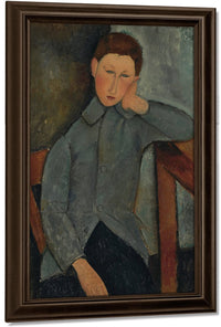 The Boy By Amedeo Modigliani Fine Art Print