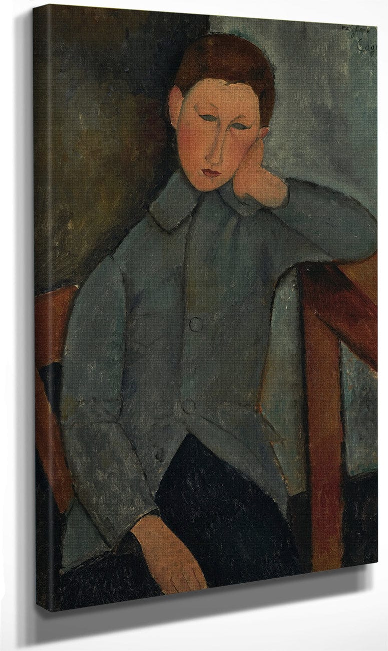 The Boy By Amedeo Modigliani Fine Art Print