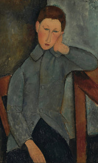 The Boy By Amedeo Modigliani Fine Art Print