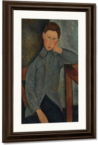 The Boy By Amedeo Modigliani Fine Art Print