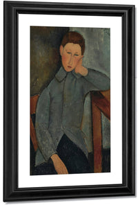 The Boy By Amedeo Modigliani Fine Art Print