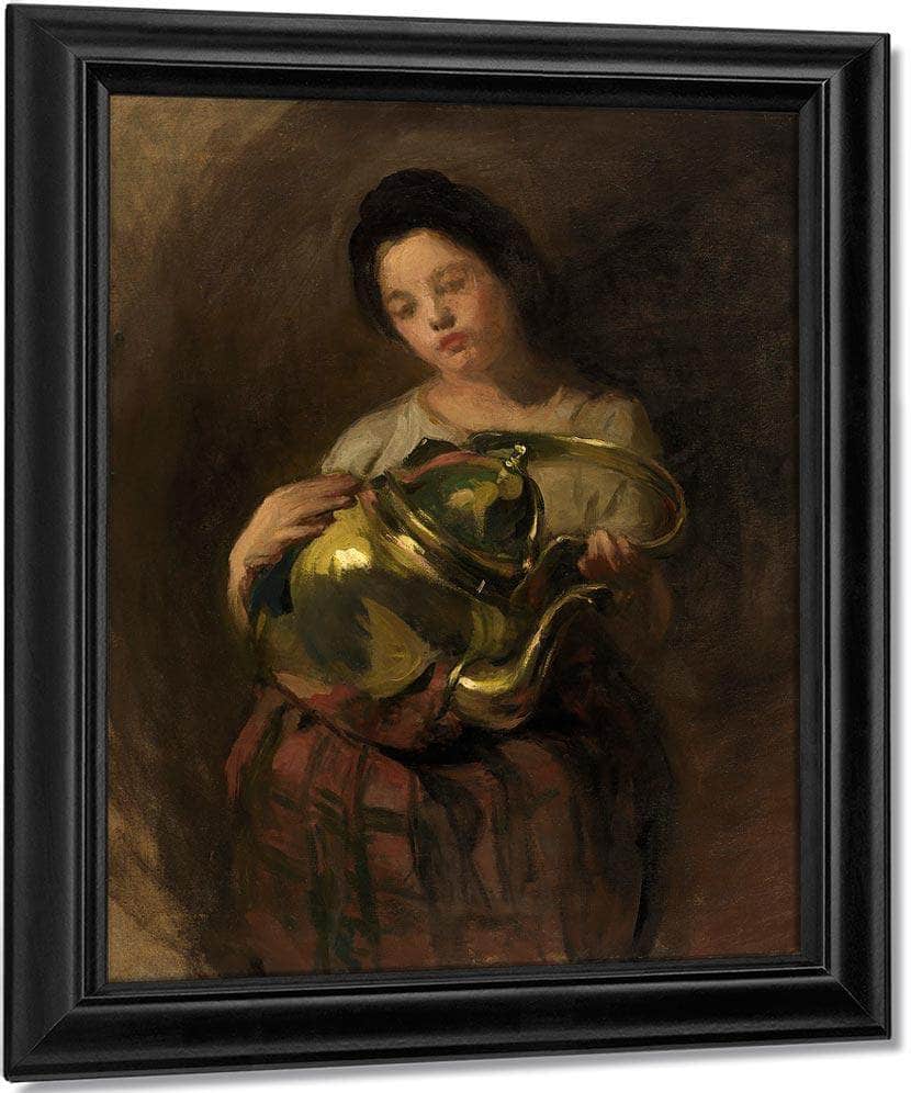 The Brass Kettle By Alice Pike Barney Fine Art Print