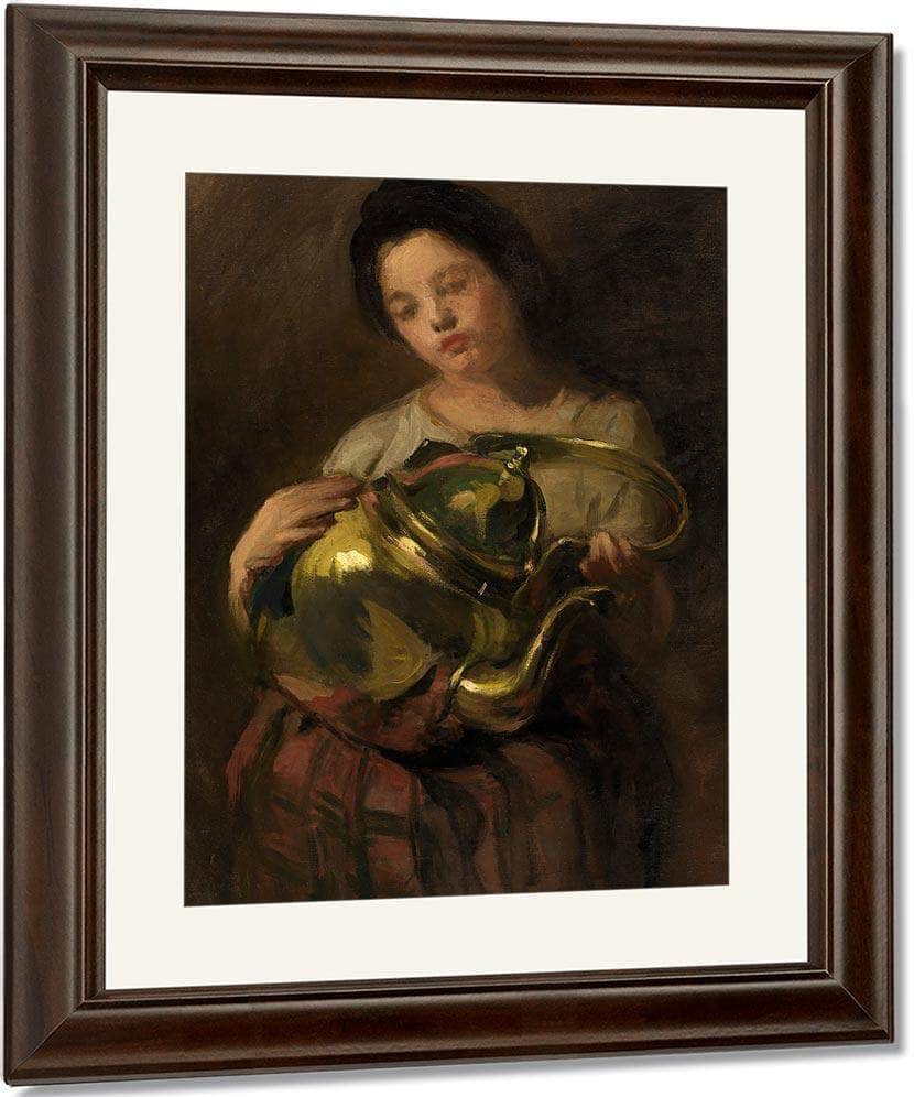 The Brass Kettle By Alice Pike Barney Fine Art Print