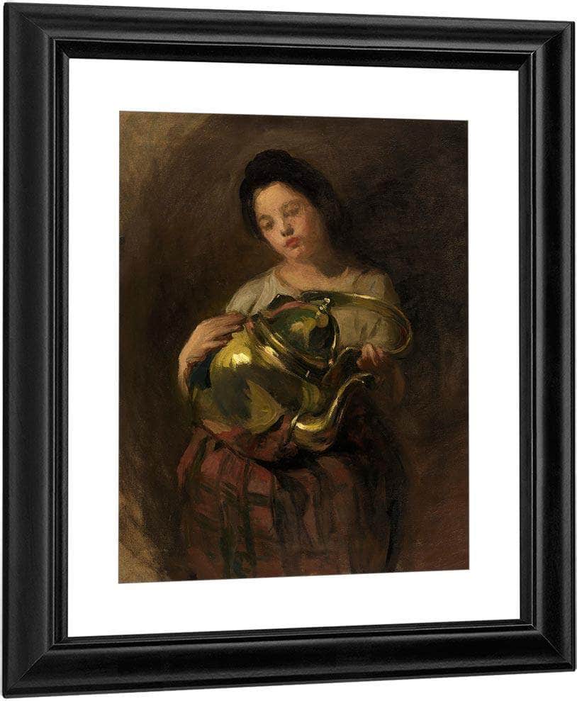 The Brass Kettle By Alice Pike Barney Fine Art Print