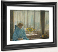 The Breakfast Room Winter Morning By Childe Hassam Fine Art Print