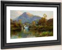 The Brickeen Bridge Killarney By Alfred De Breanski Fine Art Print