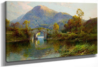 The Brickeen Bridge Killarney By Alfred De Breanski Fine Art Print