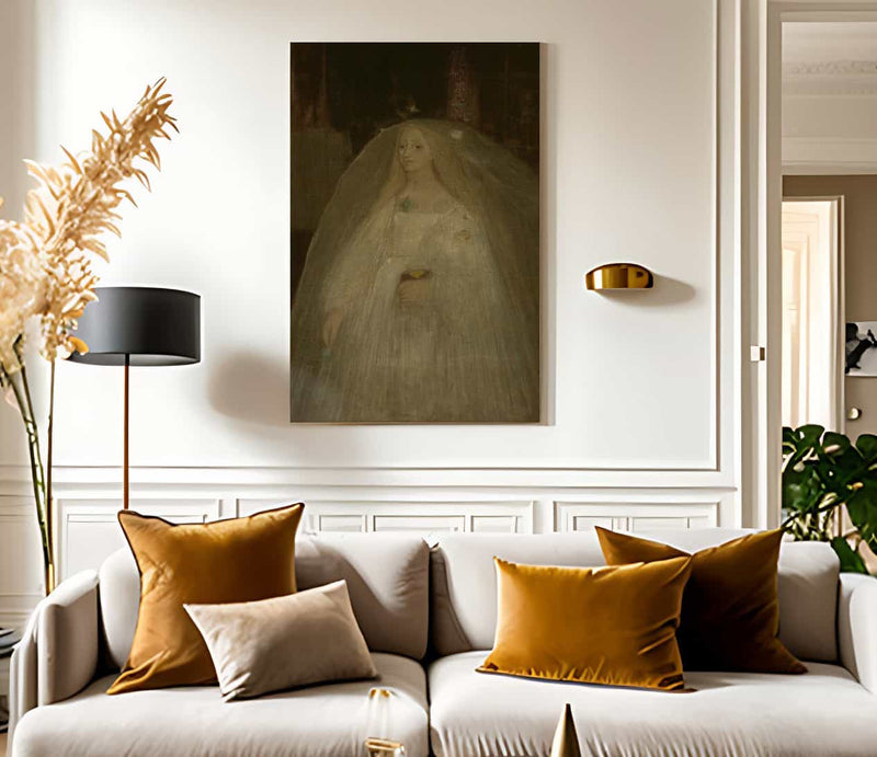 The Bride 1869 By Matthijs Maris Fine Art Print